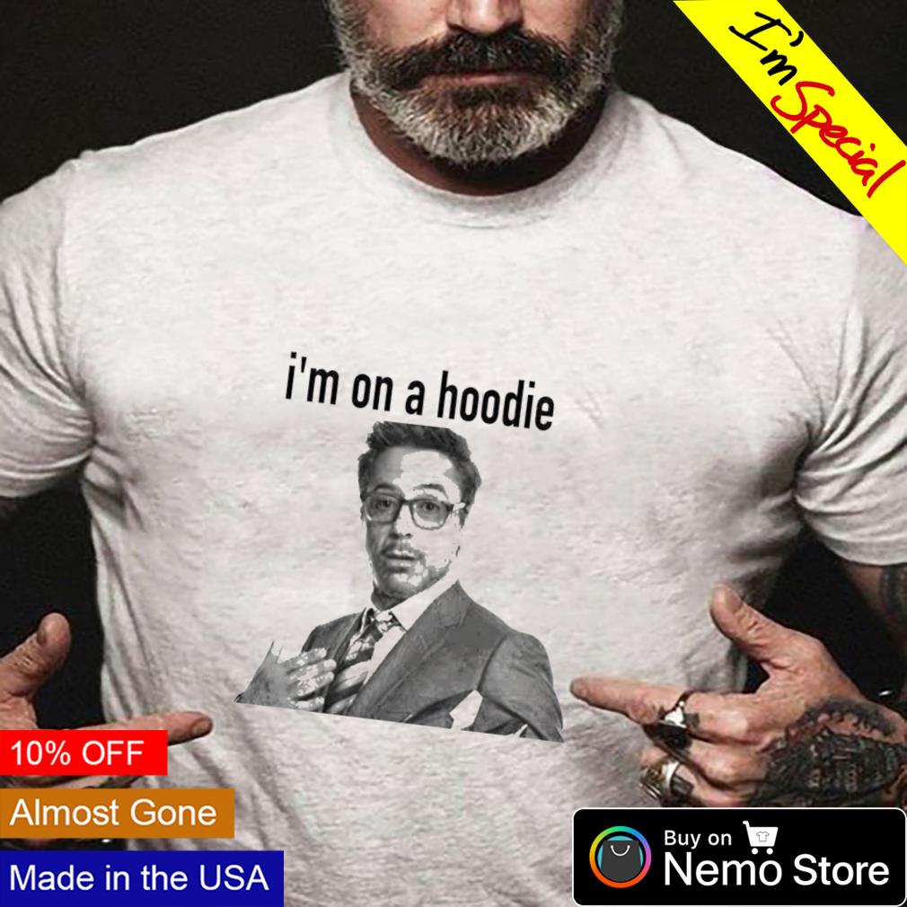 Tony Stark I'm on a - Adult & Kids T-Shirts, Sweatshirts & Hoodies apparel design preview 4