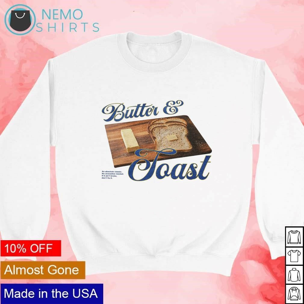 Toast and butter an absolute classic - Adult & Kids T-Shirts, Sweatshirts & Hoodies apparel design preview 4
