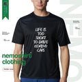 Life is too short to drive boring cars - Adult & Kids T-Shirts, Sweatshirts & Hoodies apparel design preview 1