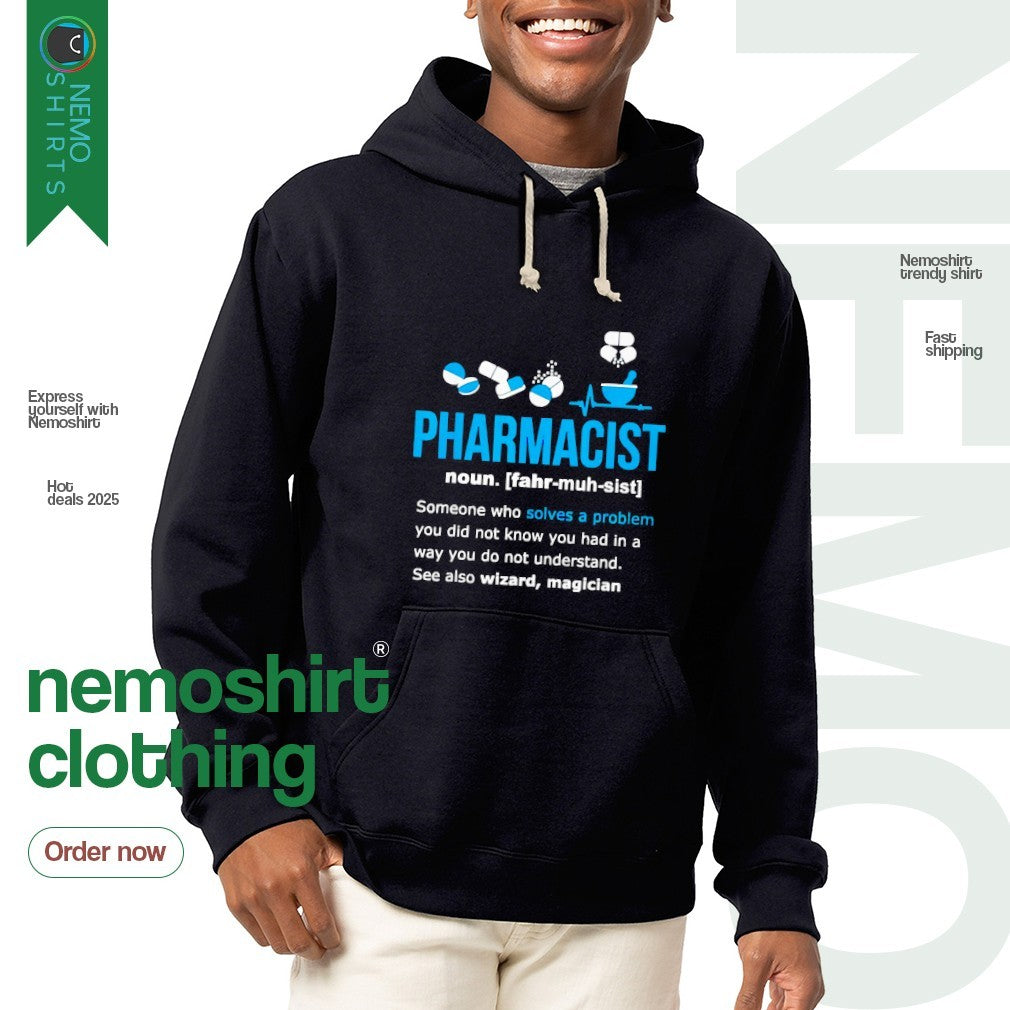 Pharmacist definition pharmacy - Adult & Kids T-Shirts, Sweatshirts & Hoodies apparel design preview 2