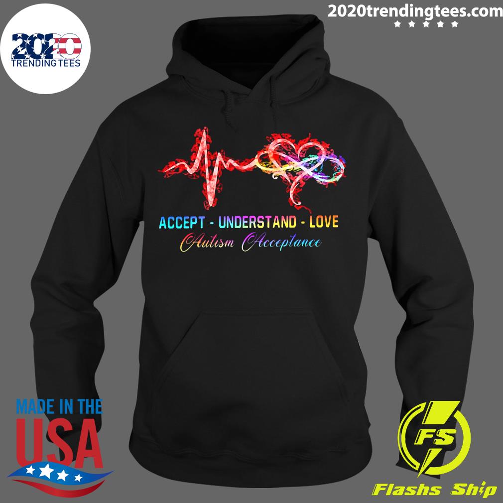 Accept Understand Love Autism Acceptance - Adult & Kids T-Shirts, Sweatshirts & Hoodies apparel design preview 2