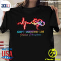 Accept Understand Love Autism Acceptance - Adult & Kids T-Shirts, Sweatshirts & Hoodies apparel design preview 1