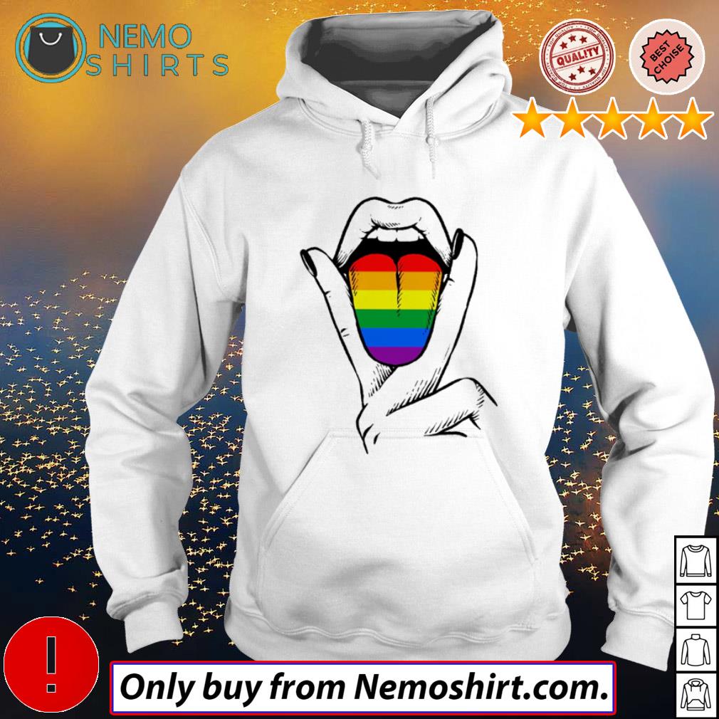 LGBT Pride Lesbian Tongue - Adult & Kids T-Shirts, Sweatshirts & Hoodies apparel design preview 2