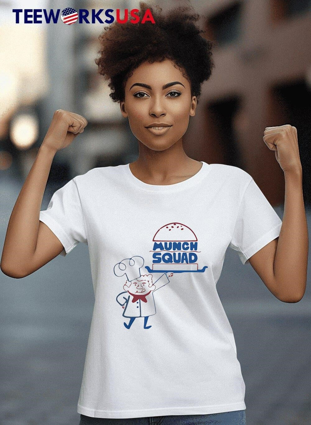 Munch Squad chef - Adult & Kids T-Shirts, Sweatshirts & Hoodies apparel design preview 8