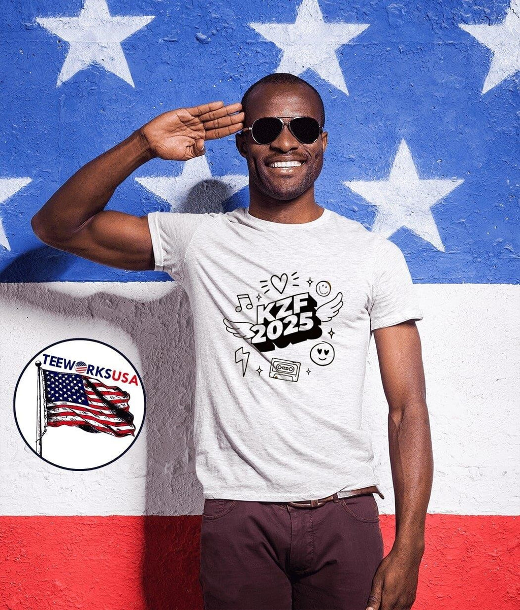 KZF Kuching Zumba Fiesta 2025 - Adult & Kids T-Shirts, Sweatshirts & Hoodies apparel design preview 1