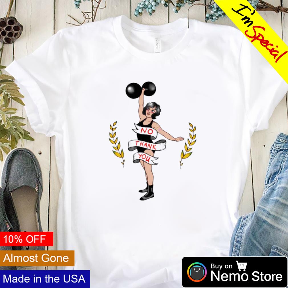 Ladyfit no thank you - Adult & Kids T-Shirts, Sweatshirts & Hoodies apparel design preview 1