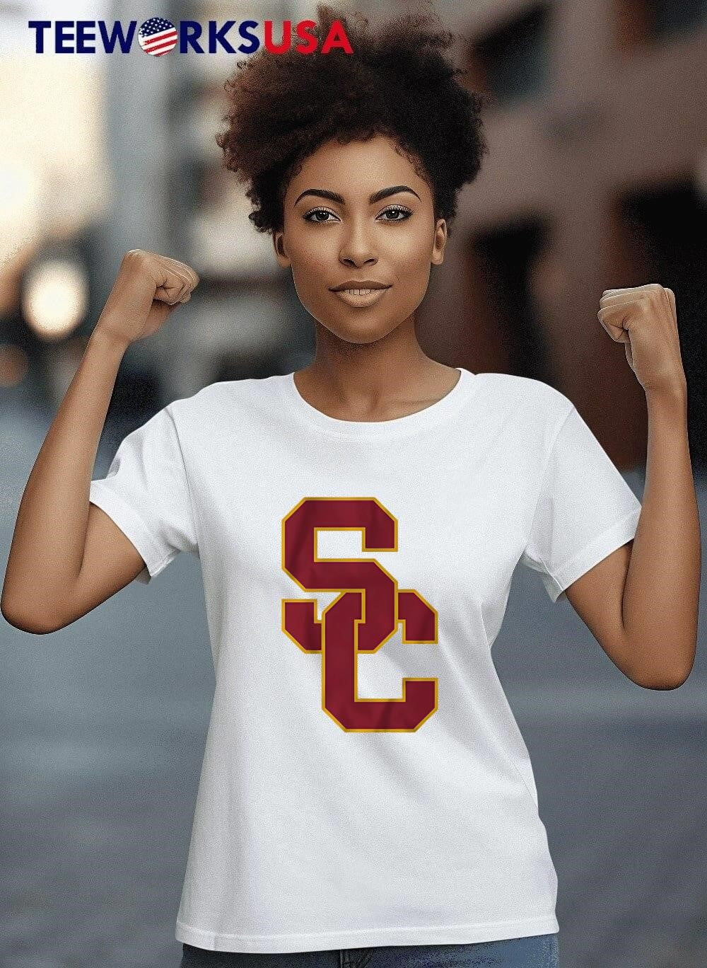 USC Trojans Primary Logo - Adult & Kids T-Shirts, Sweatshirts & Hoodies apparel design preview 8