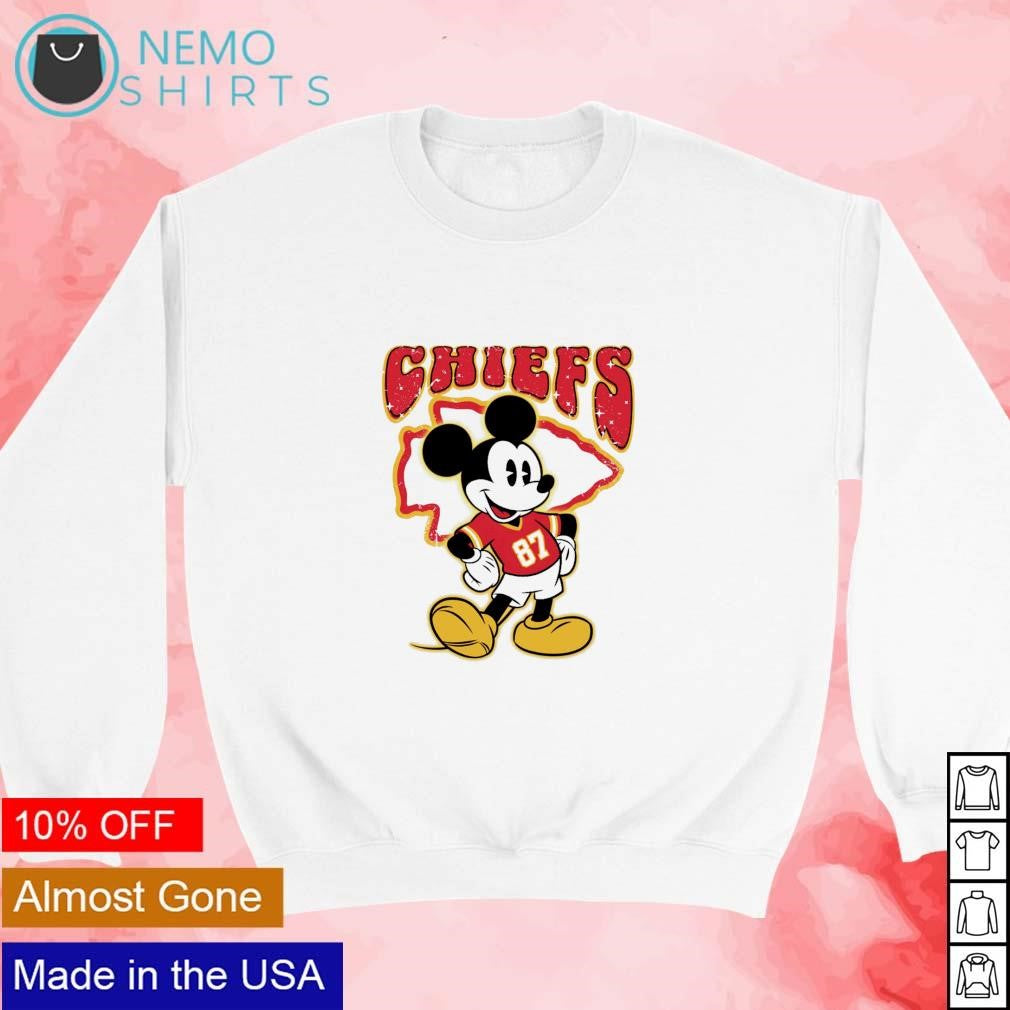 Mickey Travis Kelce Kansas City Chiefs - Adult & Kids T-Shirts, Sweatshirts & Hoodies apparel design preview 3