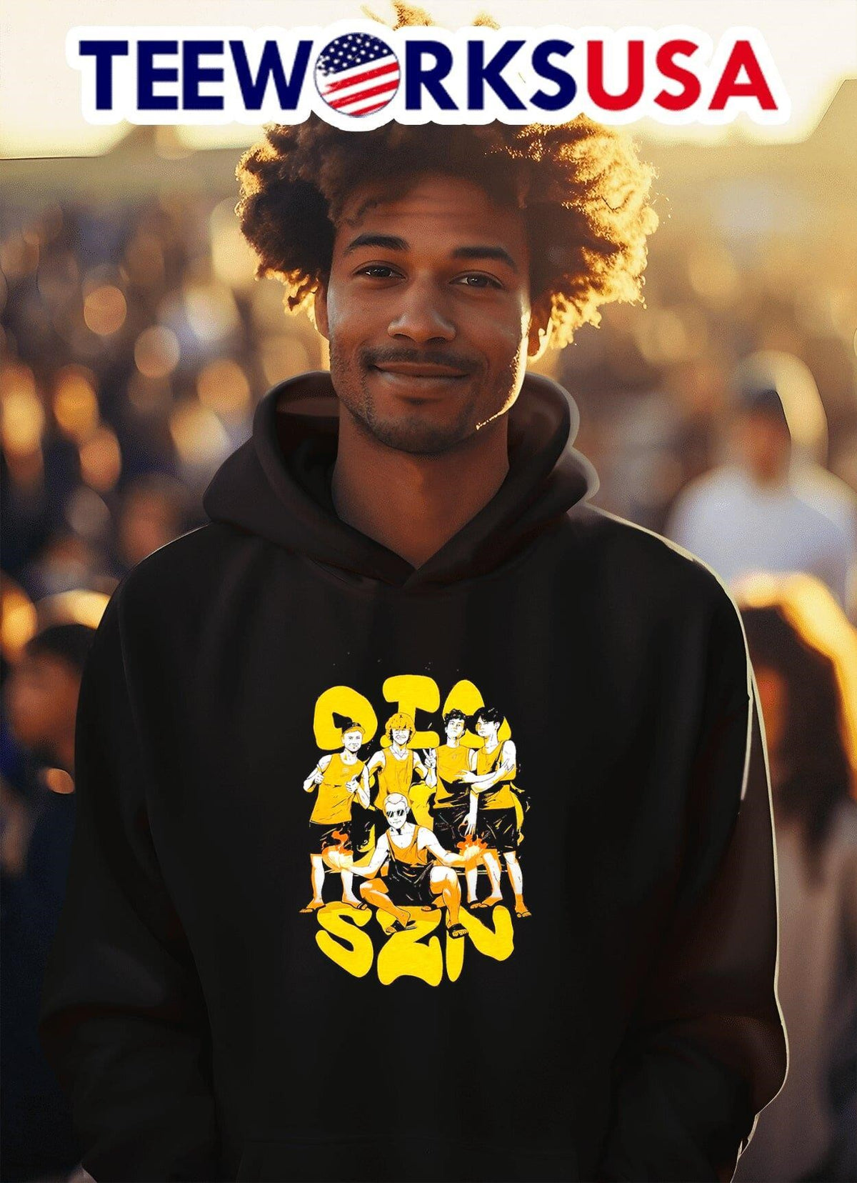 Dig SZN team cartoon - Adult & Kids T-Shirts, Sweatshirts & Hoodies apparel design preview 2