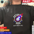 Asteroid 2024 just end it all - Adult & Kids T-Shirts, Sweatshirts & Hoodies product image 1