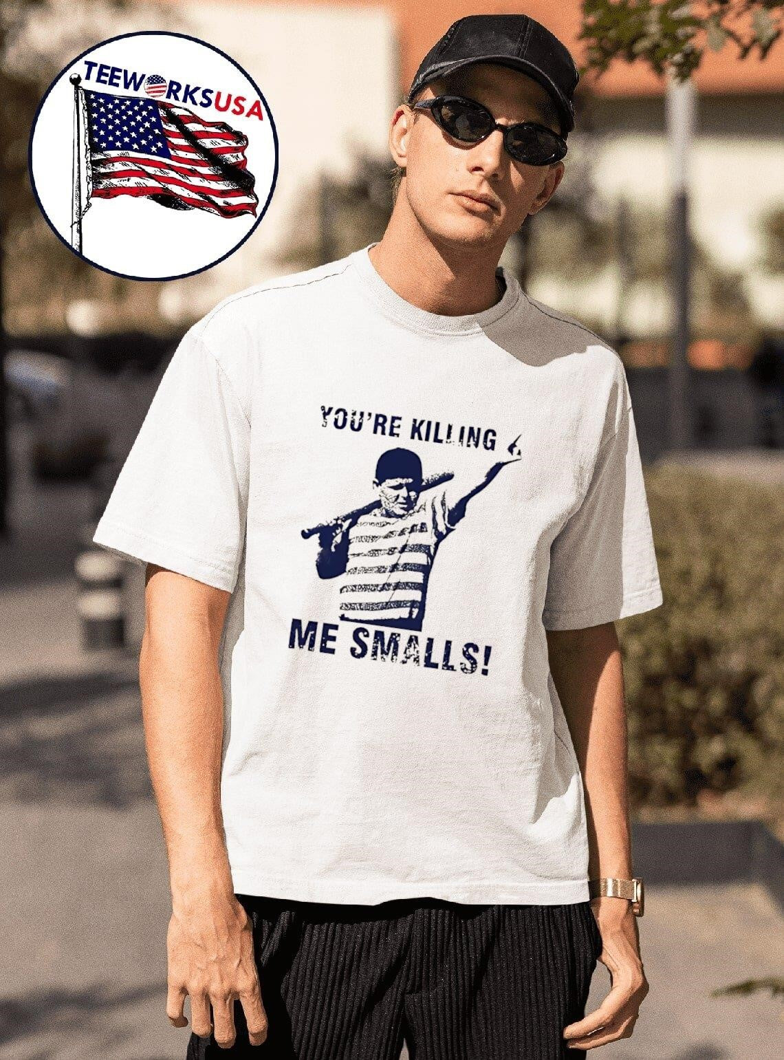 You're killin me smalls The Sandlot silhouette - Adult & Kids T-Shirts, Sweatshirts & Hoodies apparel design preview 1