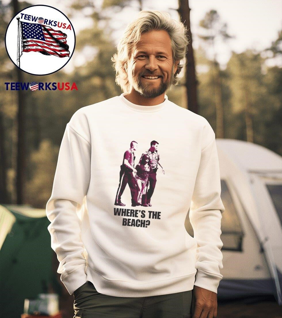 Where's the beach - Adult & Kids T-Shirts, Sweatshirts & Hoodies apparel design preview 3