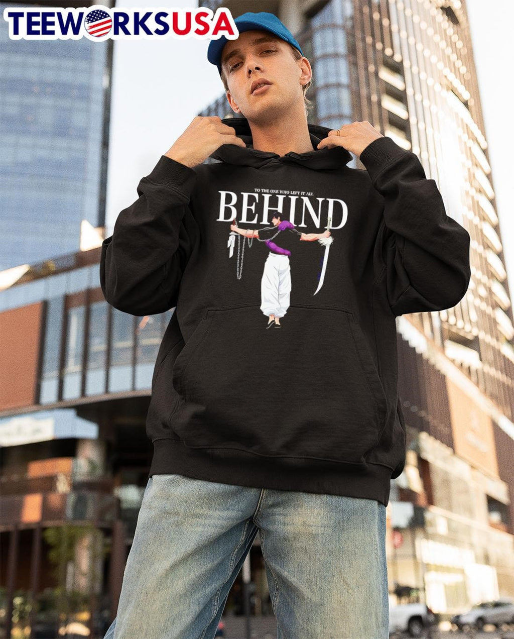 To the one who left it all Behind classic - Adult & Kids T-Shirts, Sweatshirts & Hoodies apparel design preview 3