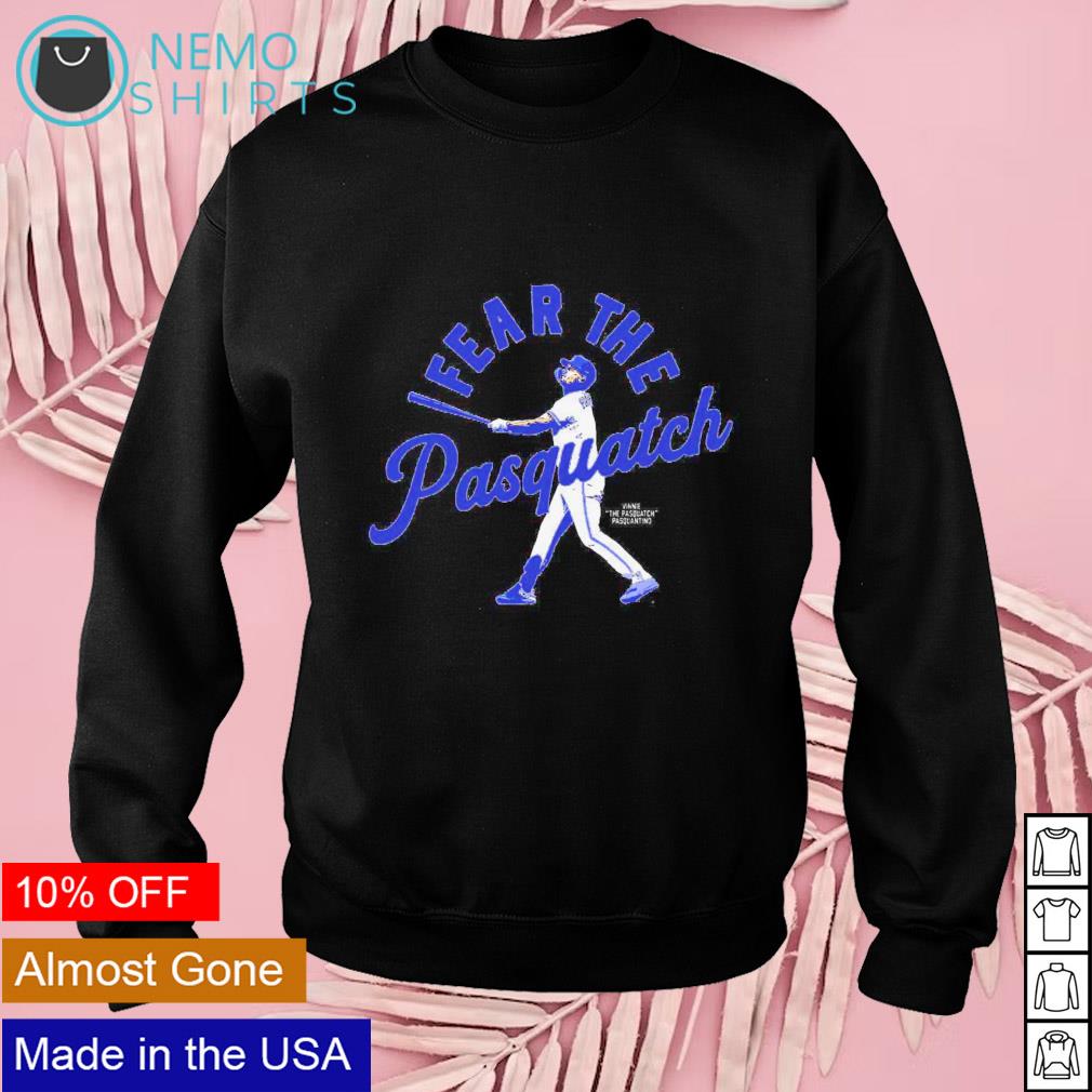 Fear the Pasquatch Vinnie Pasquantino Kansas City - Adult & Kids T-Shirts, Sweatshirts & Hoodies apparel design preview 3