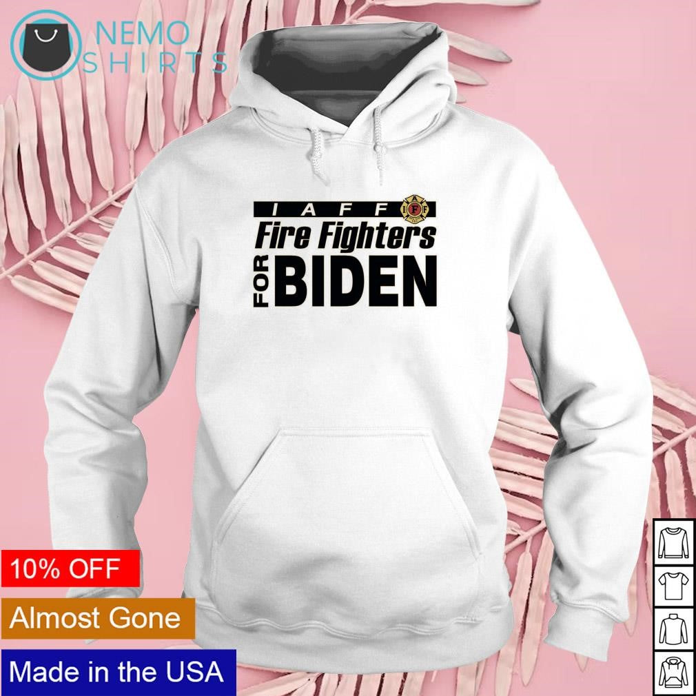 IAFF Fire Fighters for Biden - Adult & Kids T-Shirts, Sweatshirts & Hoodies apparel design preview 2