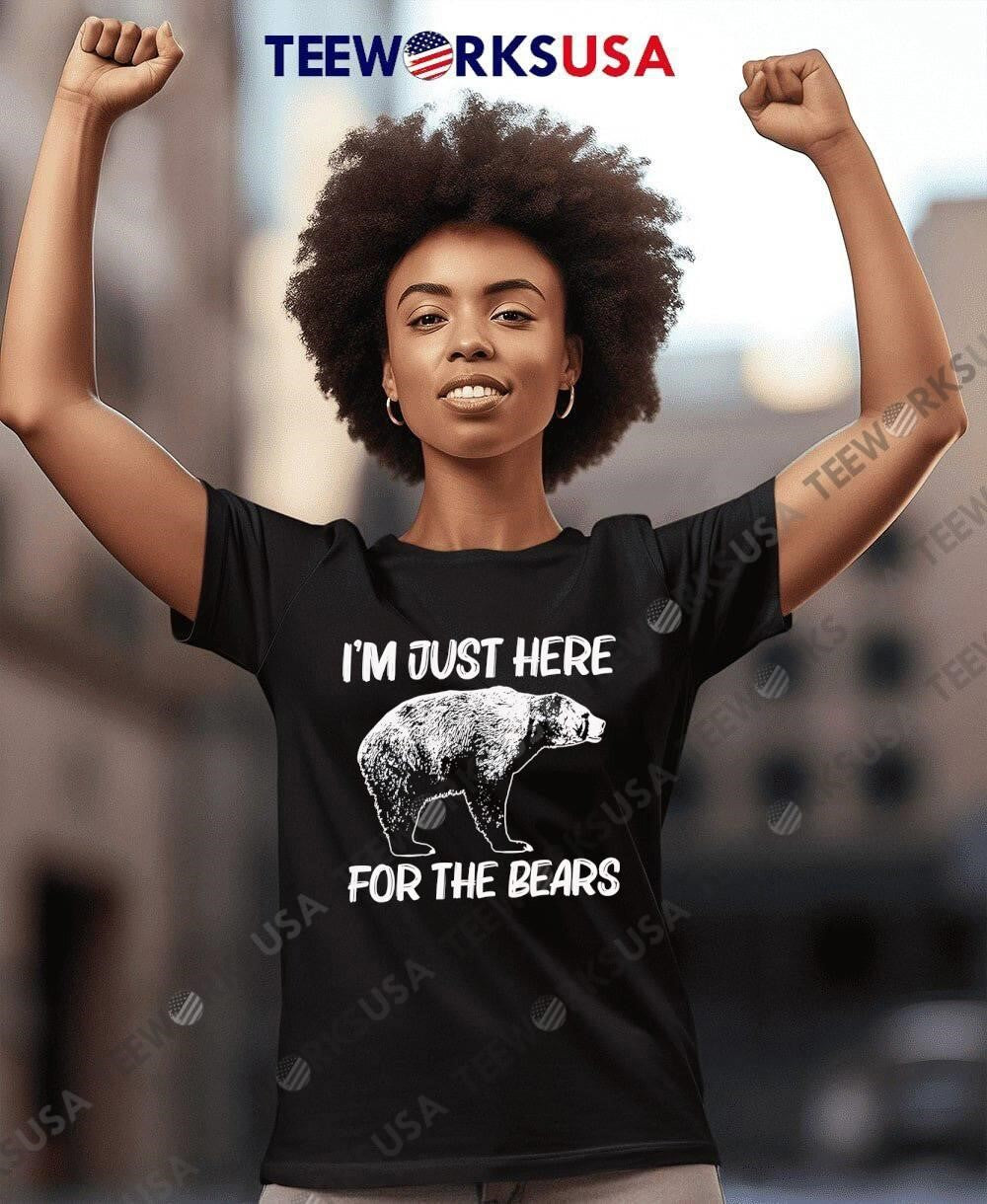 I'm Just Here For The Bears - Adult & Kids T-Shirts, Sweatshirts & Hoodies apparel design preview 8