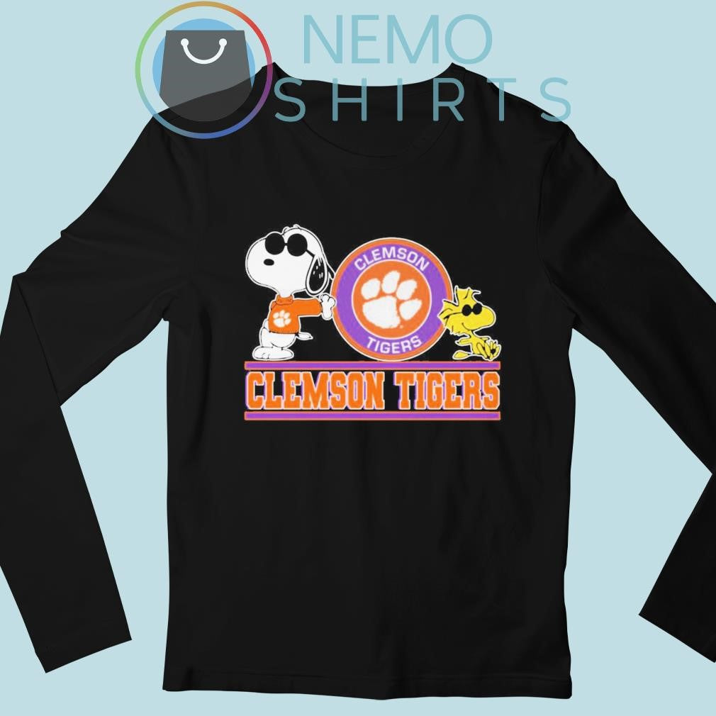 Snoopy and Woodstock Clemson Tigers - Adult & Kids T-Shirts, Sweatshirts & Hoodies apparel design preview 3