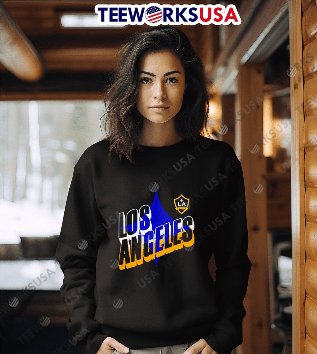 LA Galaxy Wave Bold - Adult & Kids T-Shirts, Sweatshirts & Hoodies apparel design preview 6