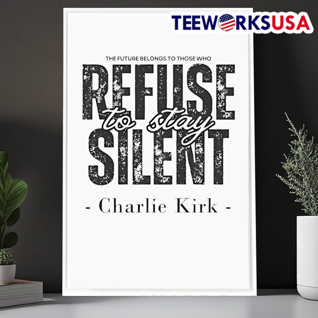 The Future Belongs to Those Who Refuse be Silent - Adult & Kids T-Shirts, Sweatshirts & Hoodies apparel design preview 6