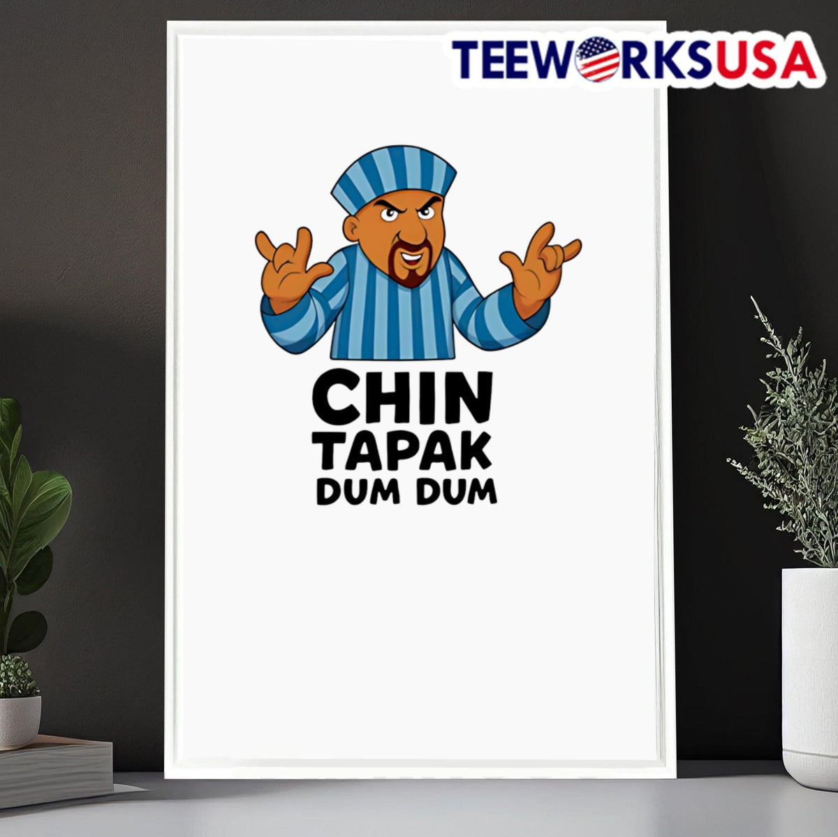 Chin Tapak dum - Adult & Kids T-Shirts, Sweatshirts & Hoodies apparel design preview 6