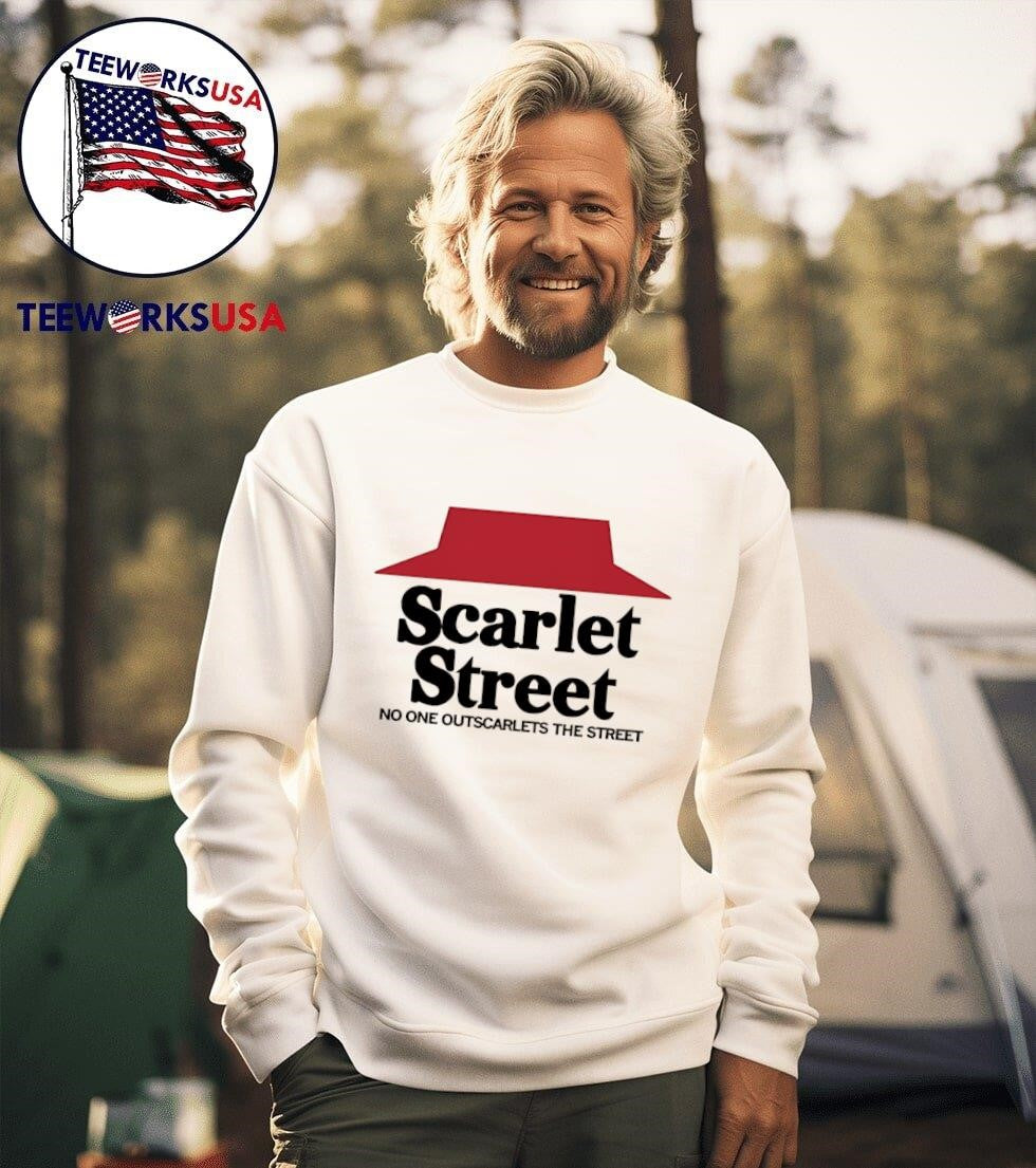 Scarlet Street Hut No One Outscarlets The - Adult & Kids T-Shirts, Sweatshirts & Hoodies apparel design preview 3