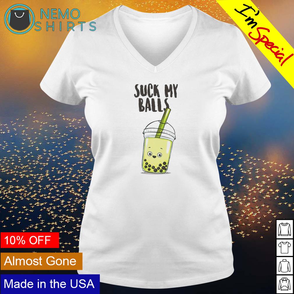 Suck my balls bubble tea - Adult & Kids T-Shirts, Sweatshirts & Hoodies apparel design preview 5