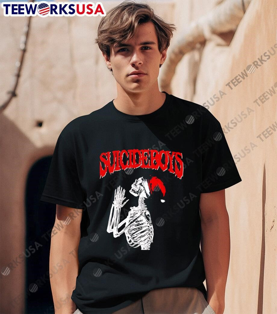 Suicideboys Skeleton christmas - Adult & Kids T-Shirts, Sweatshirts & Hoodies apparel design preview 1