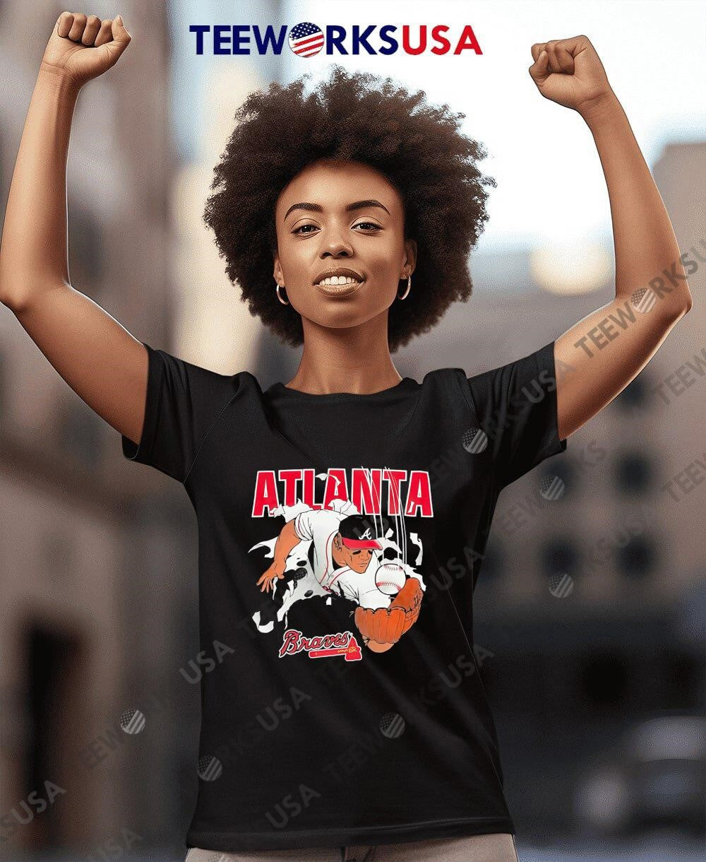 Atlanta Braves Nutmeg Breakthrough - Adult & Kids T-Shirts, Sweatshirts & Hoodies apparel design preview 4