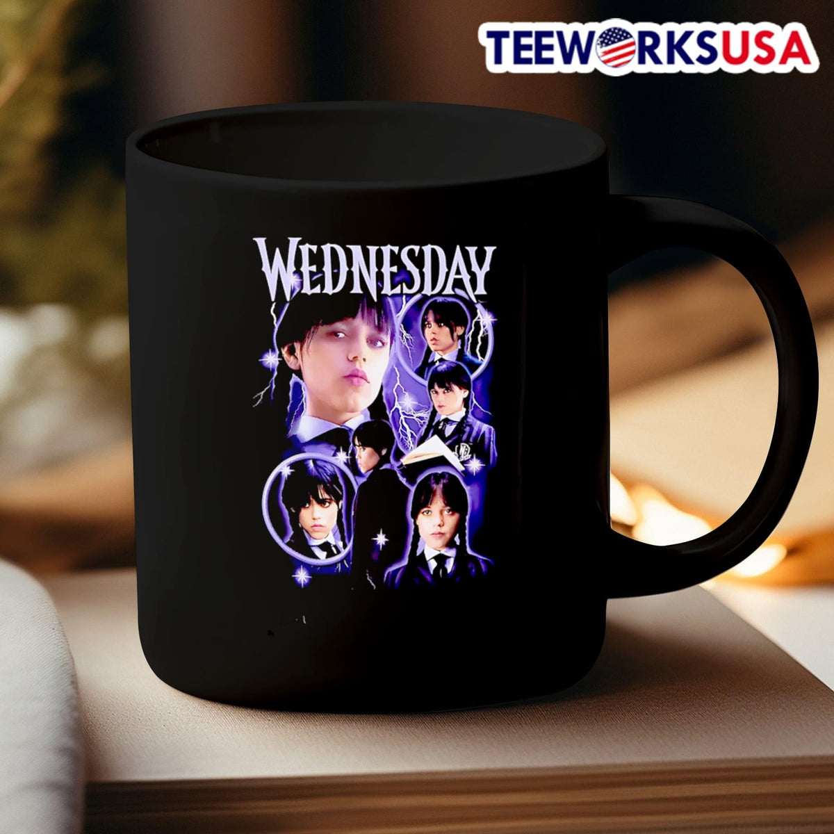 Wednesday bootleg - Adult & Kids T-Shirts, Sweatshirts & Hoodies apparel design preview 3