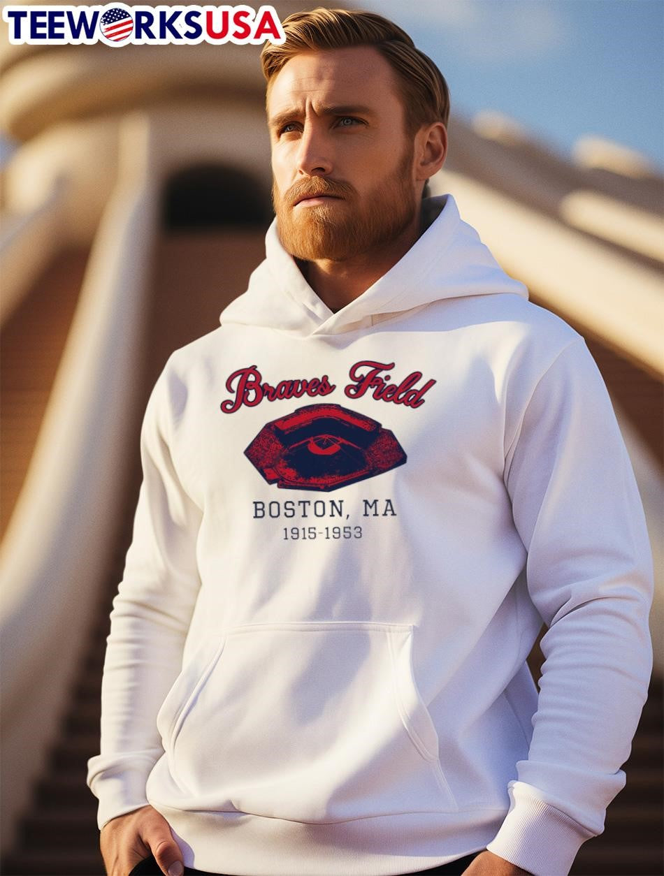 Braves field Boston ma 1915 -1953 - Adult & Kids T-Shirts, Sweatshirts & Hoodies apparel design preview 2