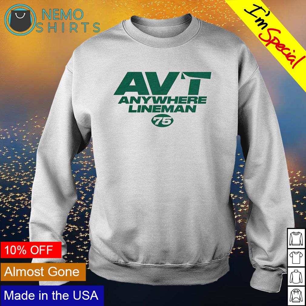 Alijah Vera-Tucker anywhere lineman - Adult & Kids T-Shirts, Sweatshirts & Hoodies apparel design preview 4