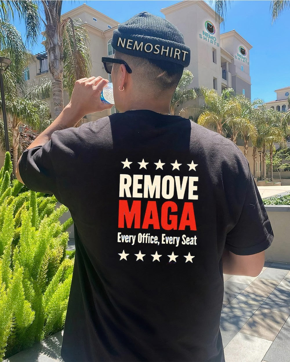 Remove Maga every office seat - Adult & Kids T-Shirts, Sweatshirts & Hoodies apparel design preview 4