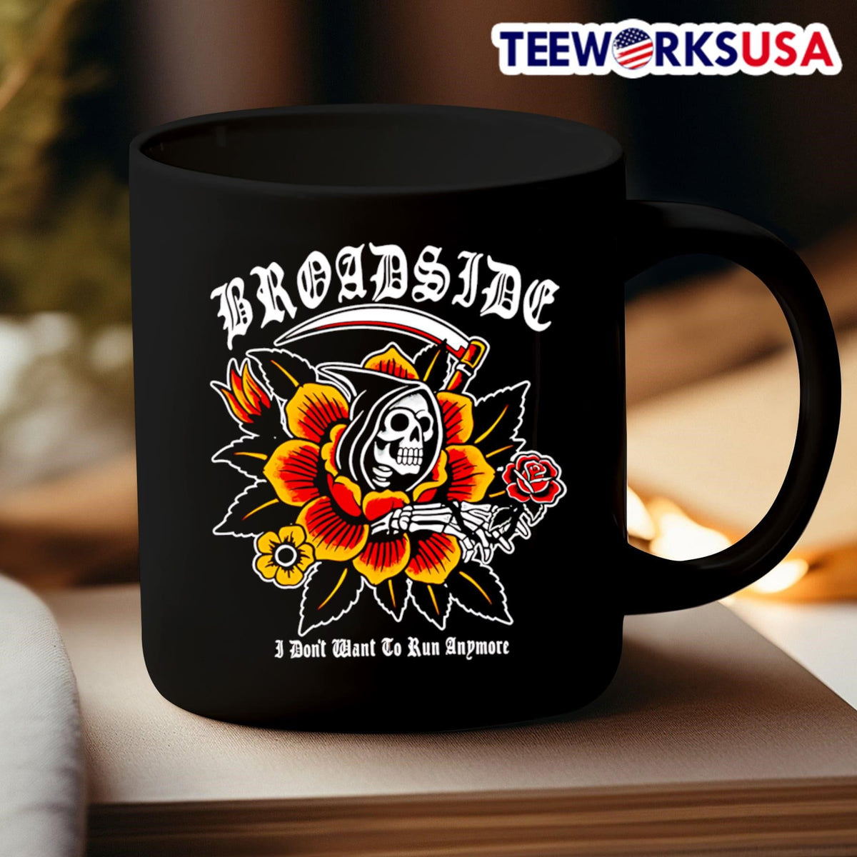 Broadside Traditional Reaper - Adult & Kids T-Shirts, Sweatshirts & Hoodies apparel design preview 3