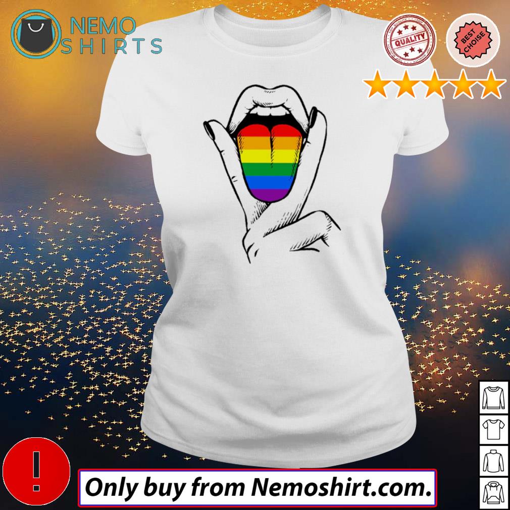 LGBT Pride Lesbian Tongue - Adult & Kids T-Shirts, Sweatshirts & Hoodies apparel design preview 3