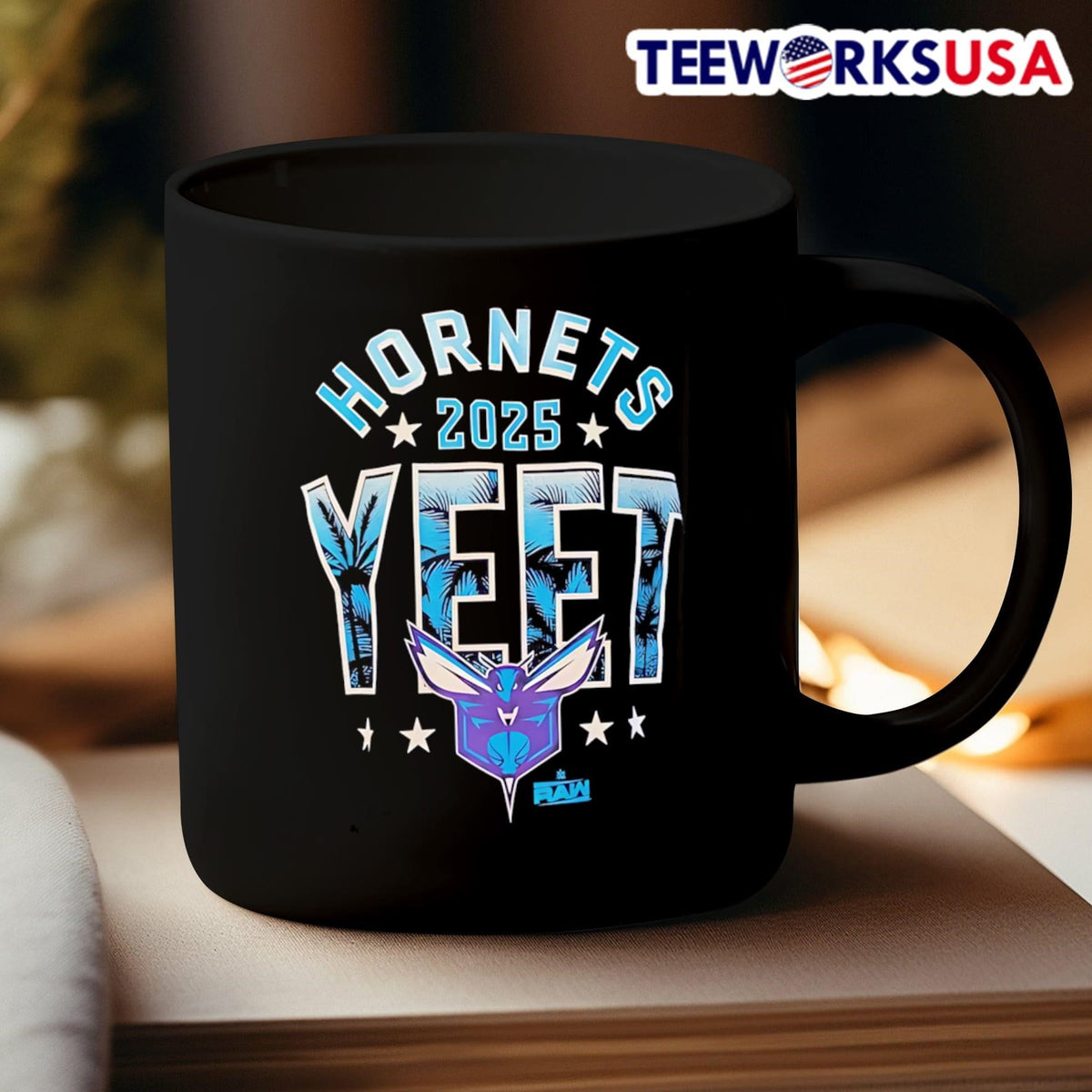 Hornets 2025 Yeet - Adult & Kids T-Shirts, Sweatshirts & Hoodies apparel design preview 3