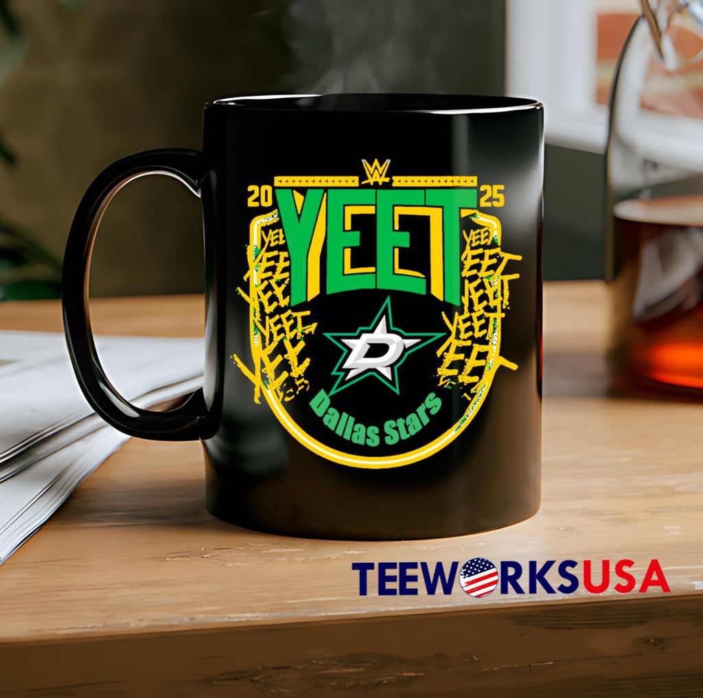 Jey Uso Yeet Dallas Stars 2025 - Adult & Kids T-Shirts, Sweatshirts & Hoodies apparel design preview 2