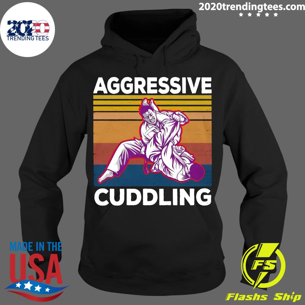 Aggressive Cuddling Vintage - Adult & Kids T-Shirts, Sweatshirts & Hoodies apparel design preview 2