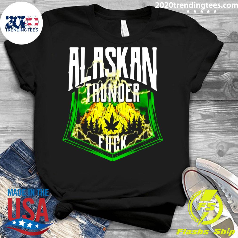 Alaskan Thunder Fuck Marijuana Strain Alaska - Adult & Kids T-Shirts, Sweatshirts & Hoodies apparel design preview 3