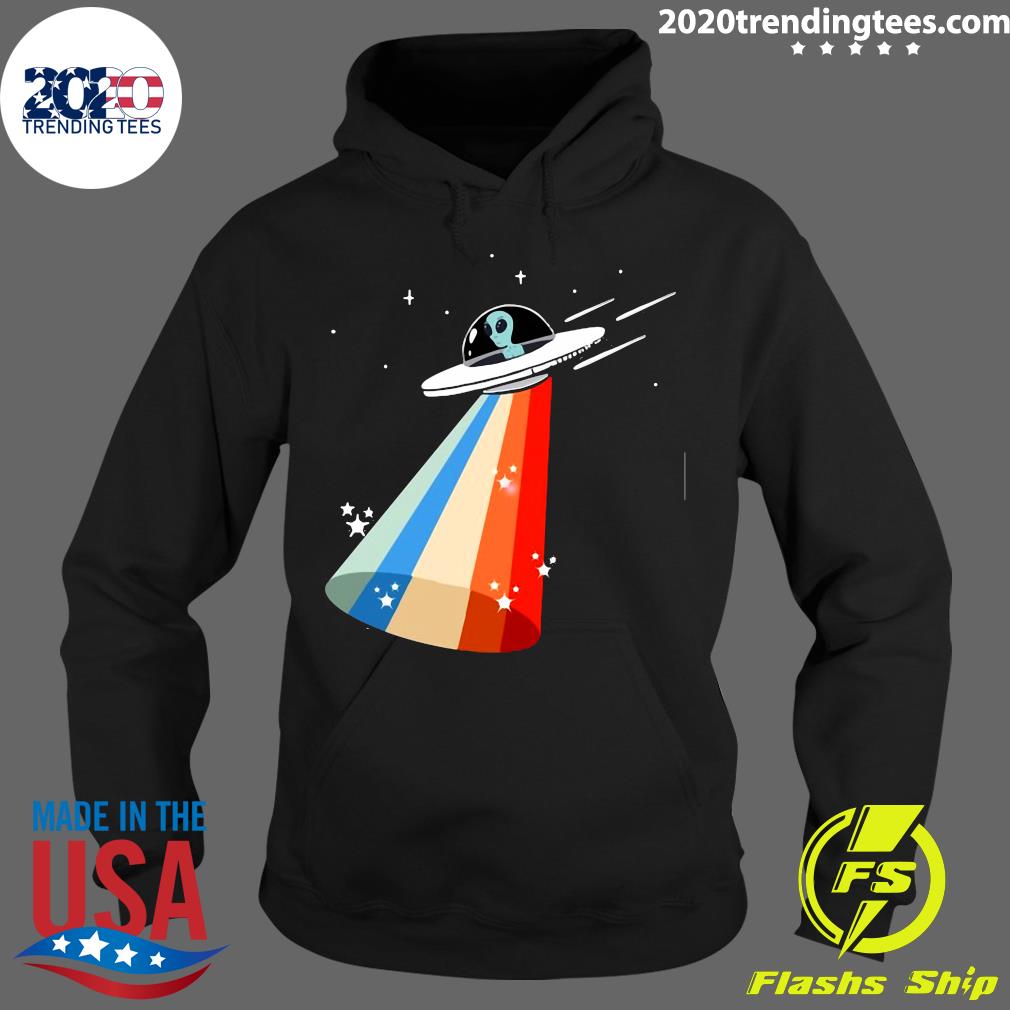 Alien Abduction Ufo Extraterrestrial Flying Space - Adult & Kids T-Shirts, Sweatshirts & Hoodies apparel design preview 2