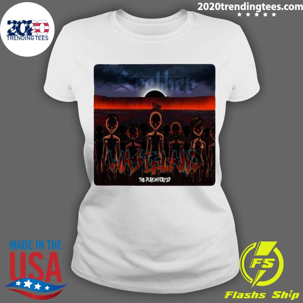 Alien Seether Wasteland The Purgatory - Adult & Kids T-Shirts, Sweatshirts & Hoodies apparel design preview 3