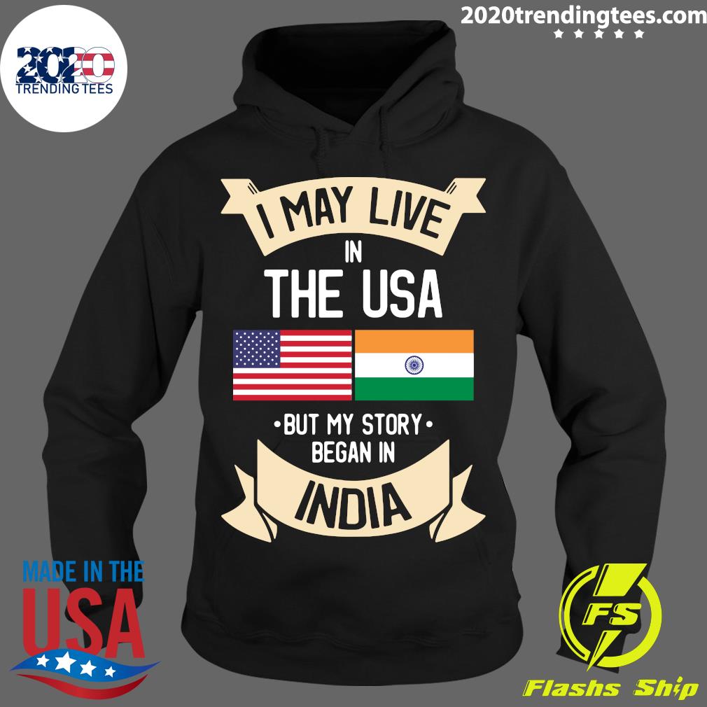 American Flag Uad Indian India Gift Roots - Adult & Kids T-Shirts, Sweatshirts & Hoodies apparel design preview 2