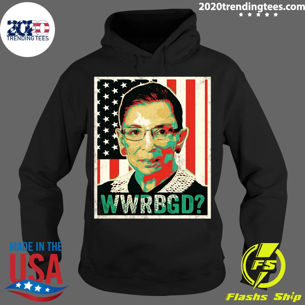 American Flag Wwrbgd Vintage Rbg Ruth Bader Ginsburg - Adult & Kids T-Shirts, Sweatshirts & Hoodies apparel design preview 2