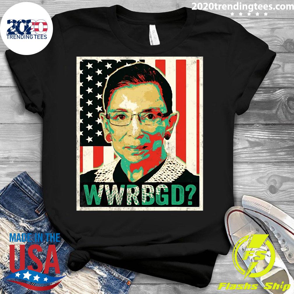 American Flag Wwrbgd Vintage Rbg Ruth Bader Ginsburg - Adult & Kids T-Shirts, Sweatshirts & Hoodies apparel design preview 3