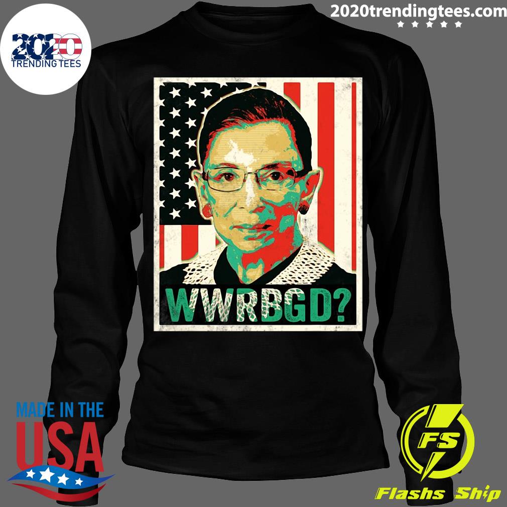 American Flag Wwrbgd Vintage Rbg Ruth Bader Ginsburg - Adult & Kids T-Shirts, Sweatshirts & Hoodies apparel design preview 4