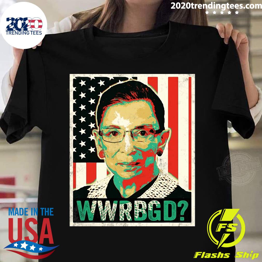 American Flag Wwrbgd Vintage Rbg Ruth Bader Ginsburg - Adult & Kids T-Shirts, Sweatshirts & Hoodies apparel design preview 1
