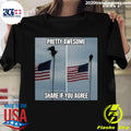 American Pretty Awesome Share If You Agree - Adult & Kids T-Shirts, Sweatshirts & Hoodies apparel design preview 1
