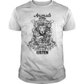 Animals Do Speak But Only To Those Who Know How - Adult & Kids T-Shirts, Sweatshirts & Hoodies apparel design preview 1