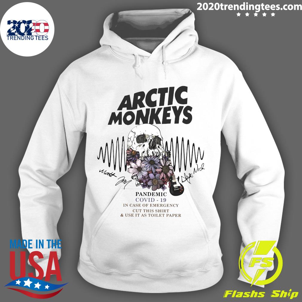 Arctic Monkeys Pandemic Covid 19 In Case Of Emergency - Adult & Kids T-Shirts, Sweatshirts & Hoodies apparel design preview 2