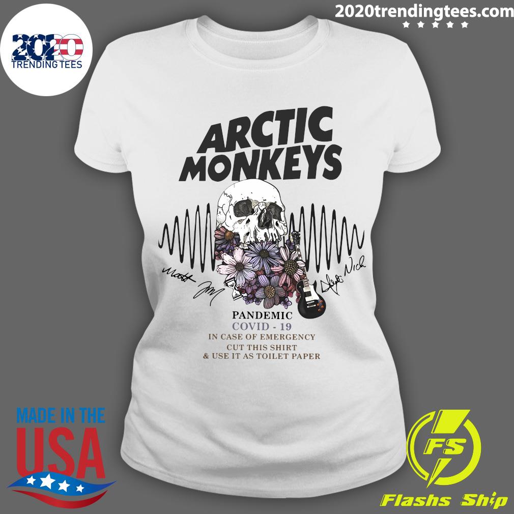 Arctic Monkeys Pandemic Covid 19 In Case Of Emergency - Adult & Kids T-Shirts, Sweatshirts & Hoodies apparel design preview 3