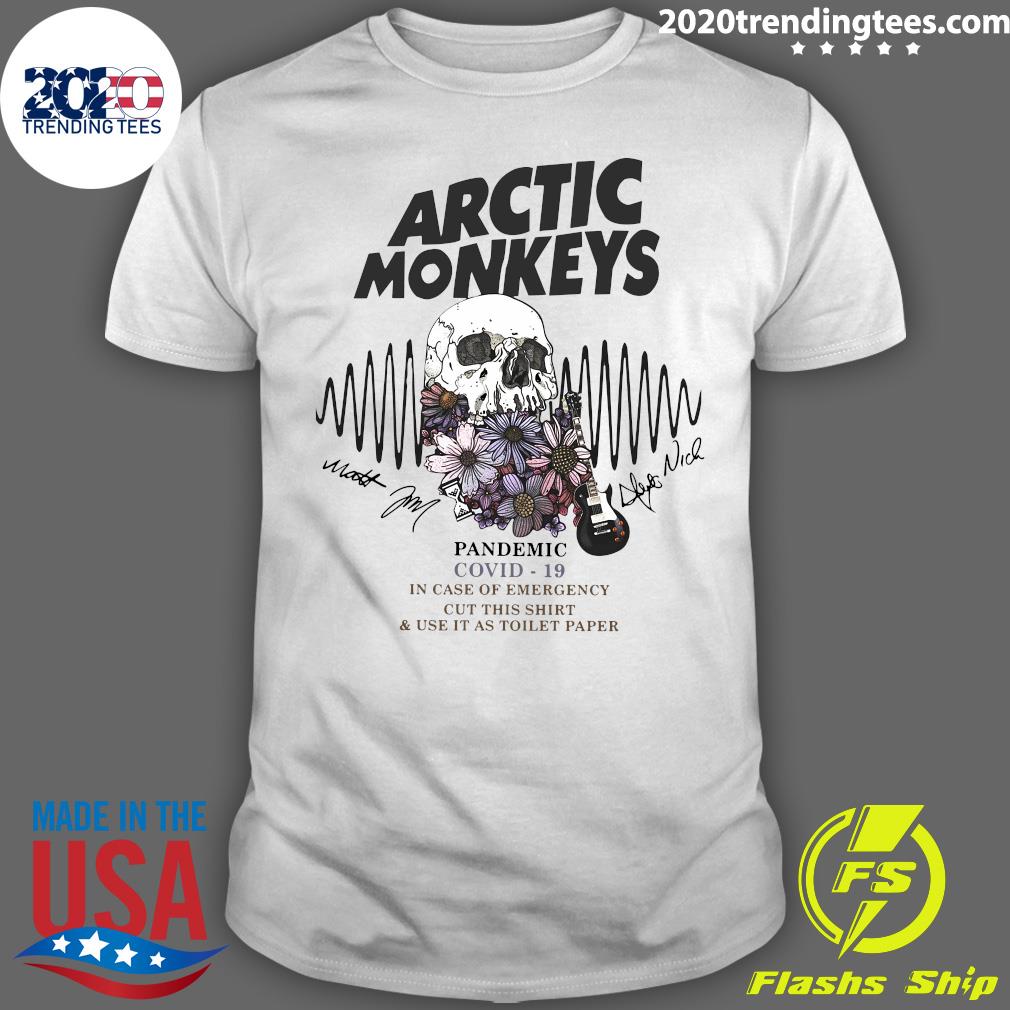 Arctic Monkeys Pandemic Covid 19 In Case Of Emergency - Adult & Kids T-Shirts, Sweatshirts & Hoodies apparel design preview 1